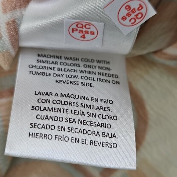 Ike Behar Crepe Shirt Men's XL Ecru and Blue Mod Short Sleeve Button Up NWT - Picture 4 of 15